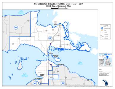 MICHIGAN STATE HOUSE DISTRICT[removed]Apportionment Plan 0 10