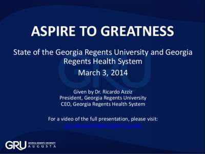 Health policy / Georgia Health Sciences University / Ricardo Azziz / Year of birth missing / Health care system / Regents Examinations / Education in the United States / Health economics / Health / Healthcare