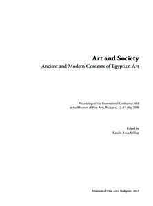 Helmut Satzinger / Kunsthistorisches Museum / Sculpture / Ancient Egypt / Papyrus / Amenhotep I / Visual arts / Art of ancient Egypt / Egyptian art