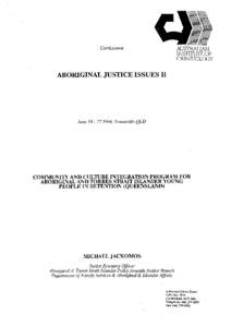 Oceania / Indigenous Australians / Torres Strait Islanders / Torres Strait Islands / Australian Institute of Aboriginal and Torres Strait Islander Studies / Townsville Aboriginal and Torres Strait Islander Cultural Centre / Indigenous peoples of Australia / Australian Aboriginal culture / Geography of Oceania