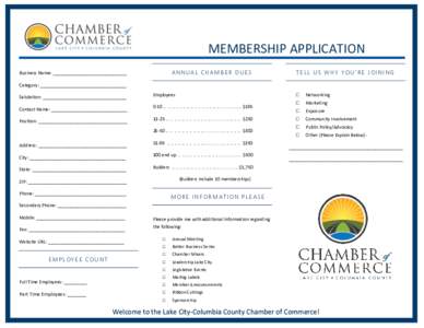 Chamber of commerce / Loveland Chamber of Commerce