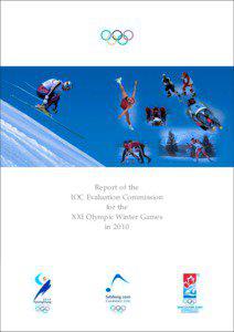 Report of the IOC Evaluation Commission for the