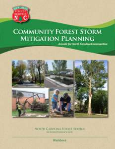 Community Forest Storm Mitigation Planning A Guide for North Carolina Communities  North Carolina Forest Service