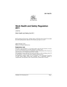 NSW WHS Regulationas made 16 Decpdf