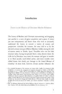 A Textual History of Christian-Muslim Relations