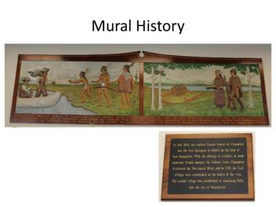 Mural History  Mural History • Designed by architect Sherman H. Jones in 1969 to decorate lobby of new building (WJ Jones and Son Architects) • Budget approved by Board of Directors on October