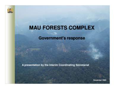 Mau Forest / Mau / Cabinet of India
