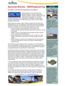 New Brunswick Success Stories - DEW Engineering