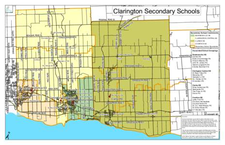 Orono /  Ontario / Ontario Highway 35 / Bowmanville / Provinces and territories of Canada / Eastern Canada / Geography of Canada / Courtice / Kawartha Pine Ridge District School Board / Clarington