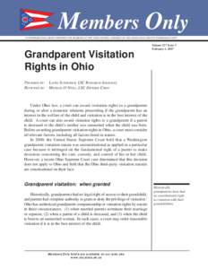 Grandparent Visitation Rights in Ohio