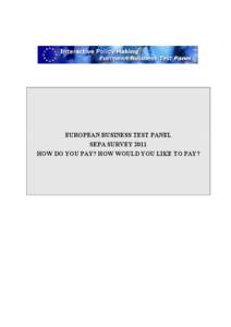 Money / Single Euro Payments Area / Euro Banking Association / Pan-European Automated Clearing House / Payment systems / Business / Finance