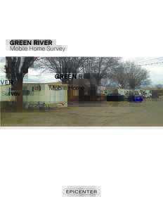 GREEN RIVER Mobile Home Survey CONTENTS 3.