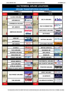 GOAA AIRPORT OPS  GROUND TRANSPORTATION SERVICES NOVEMBER 2011