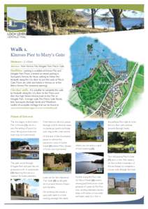 Walk 1. Kinross Pier to Mary’s Gate 3  Castle Island