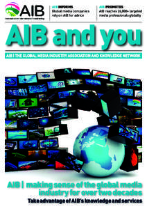 Association for International Broadcasting / International relations / AIB College of Business / AIB Media Excellence Awards / AIB / The Arts University College at Bournemouth