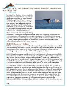 Microsoft Word - Shell Beaufort Sea Drilling[removed]