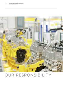 52  JAGUAR LAND ROVER AUTOMOTIVE PLC Annual Report 2014–15  OUR RESPONSIBILIT Y