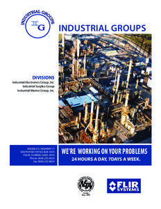 industrial groups  DIVISIONS Industrial Electronics Group, Inc. Industrial Surplus Group Industrial Marine Group, Inc.