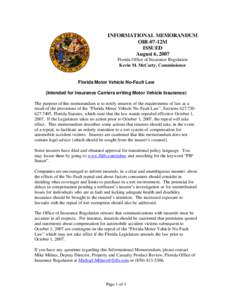 Florida Motor Vehicle No-Fault Law.doc