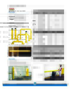 HW_CAT_2015 NEW_APRIL6_Layout:28 PM Page 85  BOLLARDS AND GUARDS BOLLARD POSTS