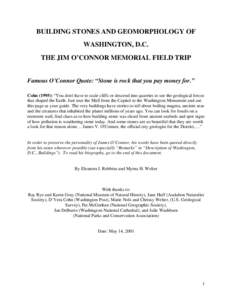 Chesapeake Bay Watershed / Geography of Washington /  D.C. / Georgetown /  Washington /  D.C. / Tiber Creek / Pennsylvania Avenue / Washington City Canal / Constitution Avenue / Southwest /  Washington /  D.C. / Anacostia / Washington /  D.C. / Streets in Washington /  D.C. / Geography of the United States