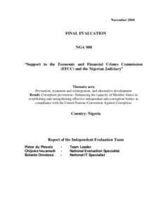 NGA S08 Final Evaluation Report complete rev