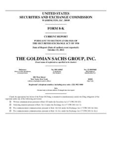 Rockefeller Center / Subprime mortgage crisis / Economy of New York City / Cravath /  Swaine & Moore / U.S. Securities and Exchange Commission / Investment banking / Lloyd Blankfein / Form 8-K / Economy of the United States / Goldman Sachs / Investment / SEC filings