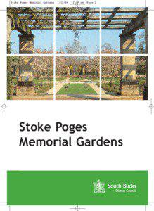 Gardening / Goldfinger / Stoke Poges / Parterre