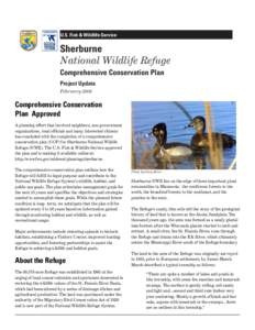 U.S. Fish & Wildlife Service  Sherburne National Wildlife Refuge Comprehensive Conservation Plan Project Update