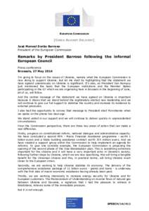 Herman Van Rompuy / Energy policy / President of the European Commission / Petro Poroshenko / European Union / European integration / Ukraine / Ukraine–European Union relations / Russia–Ukraine gas disputes / Europe / Politics of Belgium / Flemish people