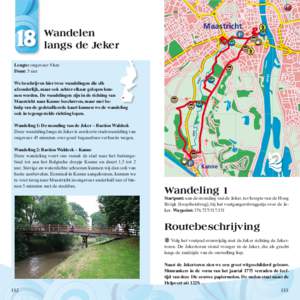 1 = Startpunt  8 = Kapel/Kru Fietsrichting