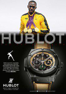 Usain Bolt / Bolt / Canton of Geneva / Hublot / Athletics