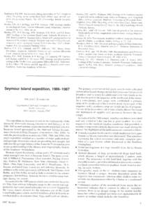 Pankhurst, R.JRadiometric dating (appendix). In D.C. Singleton (Ed.), The geology of the central Black Coast, Palmer Land. (British Antarctic Survey Science Reports, NoCambridge: British Antarctic Survey.