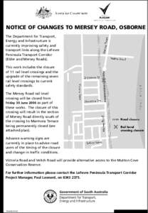 River Mersey / Birkenhead / Transport / Land transport / Level crossing