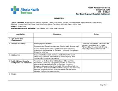 Microsoft Word - HAC 9 Minutes Jan. 28, 2010.doc