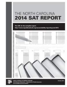 SAT / ACT / Graduate Record Examinations / College Board / Secondary School Admission Test / Lancaster County /  Pennsylvania schools / Education / Evaluation / Standardized tests