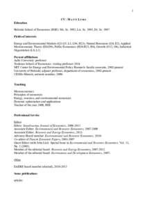 Microsoft Word - Liski_CV04.doc