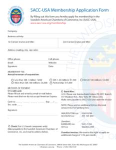 Membership Application Form 2012