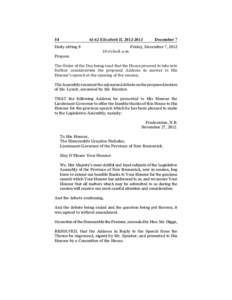 Government / Honorifics / State Opening of Parliament / Speech from the throne / The Honourable / Motion / Adjournment / Sociolinguistics / Principles / Parliament of the United Kingdom