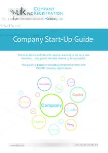 Company Start-Up Guide Practical advice and ideas for anyone wanting to set up a new business … and give it the best chance to be successful. This guide is based on cloudBuy’s experience from over 300,000 company reg