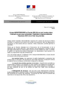 ARNAUD MONTEBOURG M INISTRE DE L’E CONOMIE , DU R EDRESSEMENT PRODUCTIF ET DU N UMERIQUE  Communiqué de presse