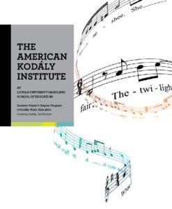 Kodály Method / Philosophy of education / Zoltán Kodály / Hungarian music / Musical notation / Gordon Music Learning Theory / Music education / Education / Music