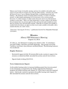 Second / Parliamentary procedure / Meetings / Minutes