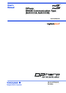 User’s Manual DPharp BRAIN Communication Type (EJXA, EJAE)