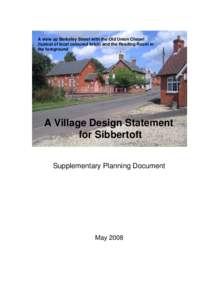 Naseby / Sibbertoft / Harborough / Daventry / River Welland / Village design statement / Marston Trussell / Toft village / Welland / Counties of England / Northamptonshire / Local government in England