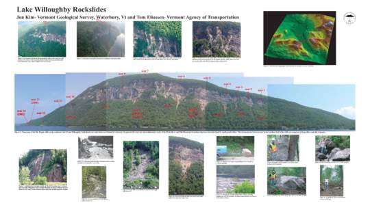 Mt. Pisgah Rockslide Memo 2005