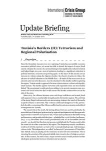 Microsoft Word - B041Tunisias borders II - Terrorism and Regional Polarisation - ENGLISH