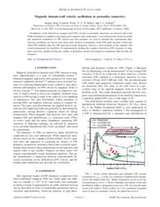 Nanowire / Magnetic field / Physics / Electromagnetism / Nanoelectronics