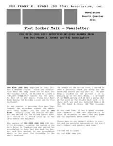 FEE Newsletter Fourth Qtr 2011.pub