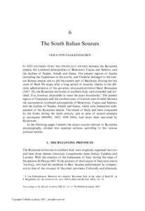 Middle Ages / Europe / Robert Guiscard / Calabria / Longobardia / Byzantine Empire / Southern Italy / Sicily / Theme / Italy / Italo-Normans / Lombards